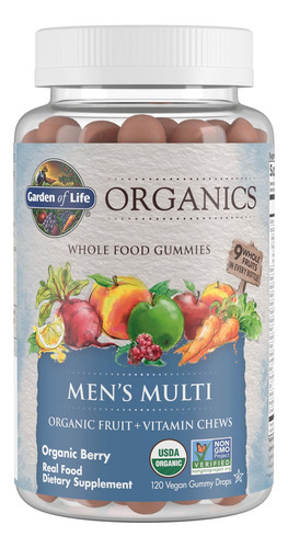 Mykind Organics Gominhas Multivitamínicas Para Homens 120
