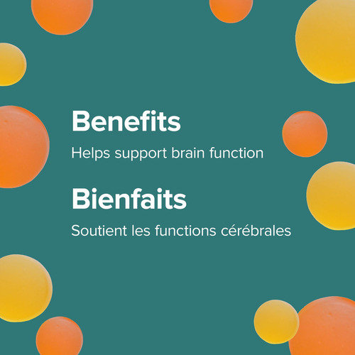 Gomas De Omega-3 50 Mg Naturals Sabores Laranja Cereja Limão - Imagem 5