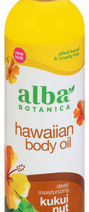 Óleo Corporal Alba Botanica Hawaiian Deep Moisturizing Kukui