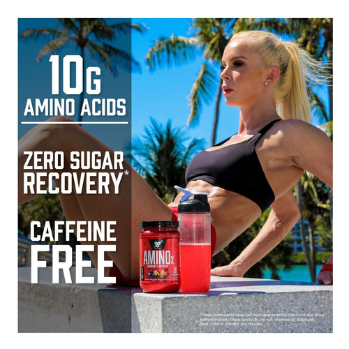 Bsn Amino X Recuperação Muscular E Pó De Resistência Com 10 - Imagem 4