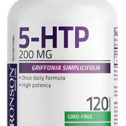 Suplemento Bronson 5-htp 200 Mg (5-hidroxitriptofano) 120 Cá