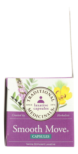 Medicamentos Tradicionais Movem Liso Cápsulas De Senna 50 - Imagem 15