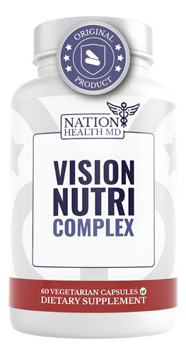 Nation Health Md Vision Nutri Complex Vitaminas Para Olhos - Imagem 7