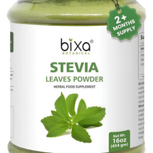 Suplemento De Ervas Bixa Botanical Stevia Leaf Powder 500ml