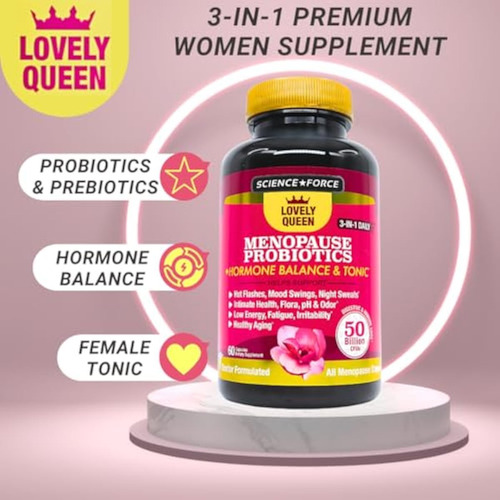 Adorável Suplemento De Menopausa Para Mulheres - Hormônio - Imagem 8