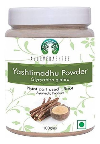 Ayurvedashree Yashtimadhu Pó 100 Gm Natural Mulethi Em Pó - Imagem 10