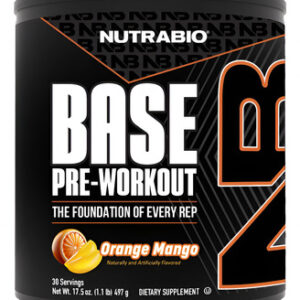 Pó Pré-treino Nutrabio Base 200 Mg De Cafeína E Laranja E Ma