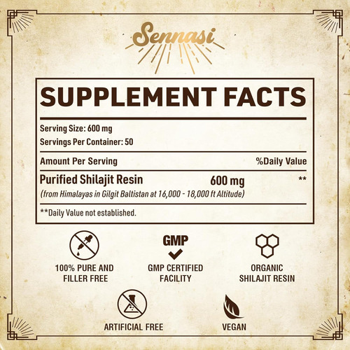 Suplemento De Resina Shilajit 30g Pacote 3 Energy Salud - Imagem 9