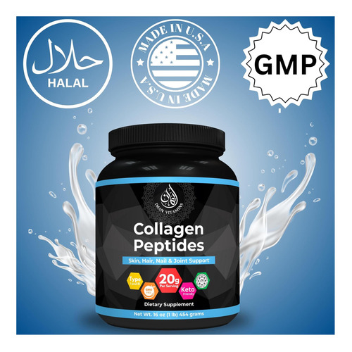 Iman Vitaminas De Vitaminas Halal Pereptides De Colgena 1 E - Imagem 9