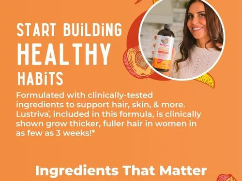 Líquido Multivitamínico Maryruths Lustriva® Growth Ca - Imagem 2