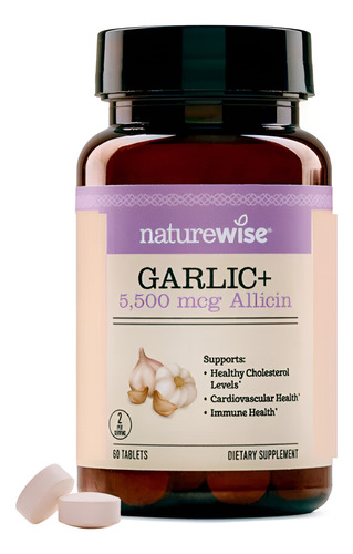 Alho De Alicina Naturewise + 5.500mcg 60 Comprimidos