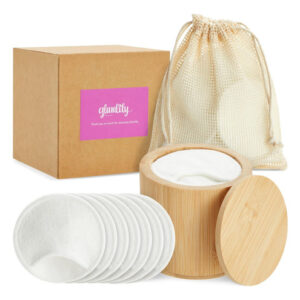 Reusable Cotton Pads Glamlily For Face Makeup Removal 16 Pac