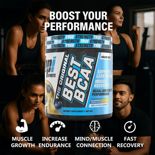 Suplemento Bpi Sports Best Bcaa Em Pó E Limonada De Mirtilo - Imagem 4