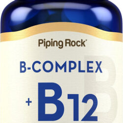 Complexo De Vitamina B Piping Rock 180 Comprimidos