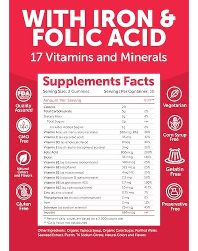 Lunakai Usa Produziu Vitaminas Pré-natais Com Ferro E - Imagem 11