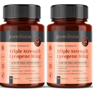 Pureclinica 50mg Licopeno X 360 Comprimidos (2 Garrafas De O