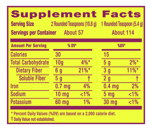 Suplemento Metamucil Daily Psyllium Husk Powder 114 Colheres - Imagem 7