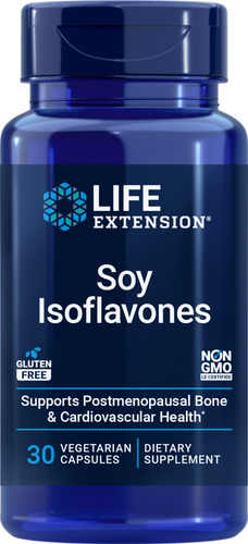 Life Extension Isoflavonas De Soja 30 Cápsulas Vegetais - Imagem 2