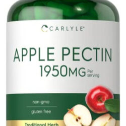 Suplemento Carlyle Apple Pectina 1950 Mg 150 Cápsulas