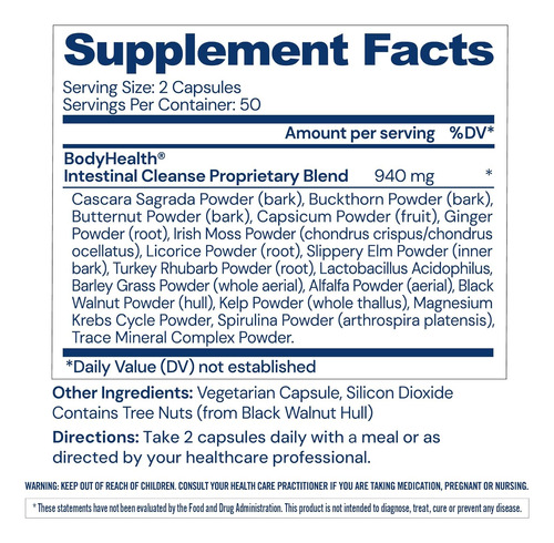 Bodyhealth Intestinal Cleanse - Eliminate Colon Cleanser... - Imagem 8