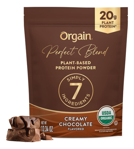 Proteína Vegana Orgânica Premium Orgina Mistura Perfeita