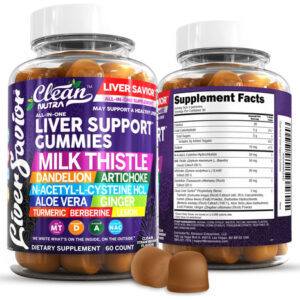 Liver Cleanse Detox & Repair Gummies Clean Nutra Com Milk Th