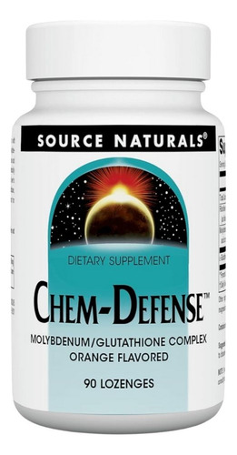 Laranja Sublingual Chem-defense 90 Comprimidos Da Source Nat - Imagem 2