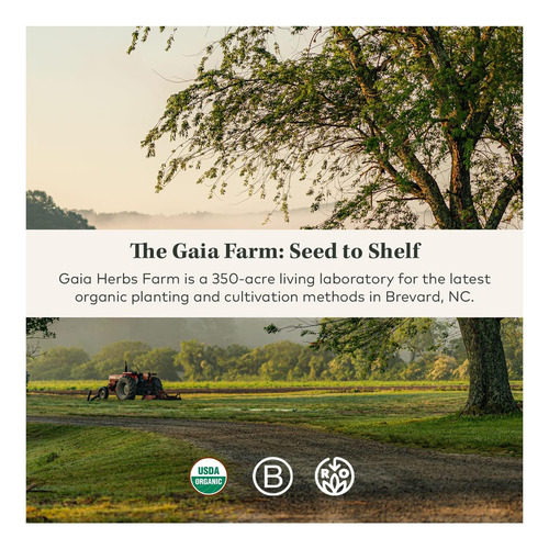 Gaia Herbs Rhodiola Rosea Suporte Ao Estresse Para Apoiar E - Imagem 9