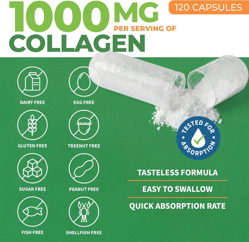 Forestleaf Multi Collagen Pills Com Ácido Hialurónico + V... - Imagem 4