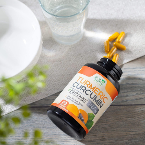 Suplemento De Curcumina De Cúrcuma 2600 Mg Com Extrato De Pi - Imagem 15