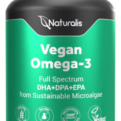 Naturalis Vegano Ômega 3 Dha Epa Dpa De Algas Sustentável