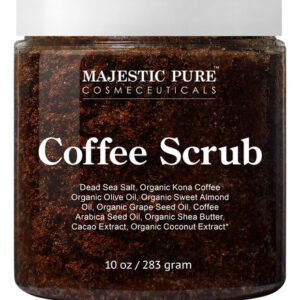 Esfoliante Corporal Majestic Pure Arabica Coffee 300ml Para