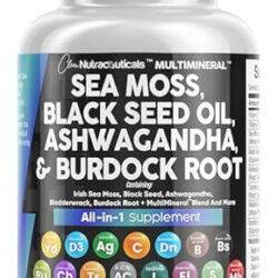 Óleo De Semente Preta Clean Nutraceuticals Sea Moss