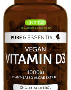 Suplemento Igennus Healthcare Nutrition Vegan Vitamina D3 10
