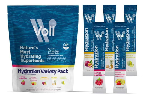 Hidratação Voli: Pacote Variado Mistura De Sabores