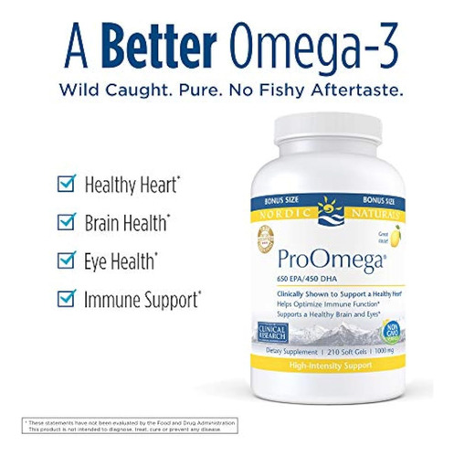 Nordic Naturals Proomega Sabor Limão - 210 Soft - Imagem 8