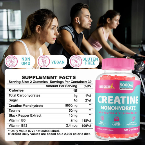 Gominhas De Creatina Monohidratada Para Mulheres - Imagem 10