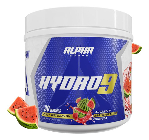 Alpha Supps Hydro 9 Aminoácidos Eaa E Fórmula De Hidratação - Imagem 7