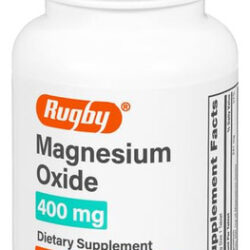 Comprimidos De Óxido De Magnésio Rugby 400 Mg - Dietéticos