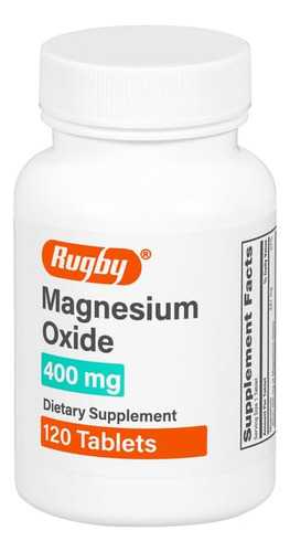 Comprimidos De Óxido De Magnésio Rugby 400 Mg - Dietéticos