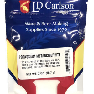 Ld Carlson 6012a Metabissulfito De Potássio 2 Onças.