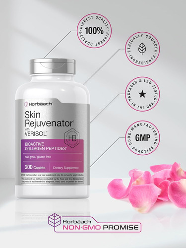 Horbäach Rejuvenescedor Da Pele Com Verisol Colagénio Bioa - Imagem 6