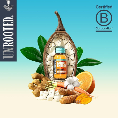 Unrooted Good Energy Shot (pacote Com 12 Cúrcuma Forte) - S - Imagem 12