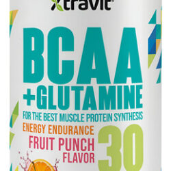 Xtravit Bcaa+ Suplemento De Glutamina Pow Pow Powder Frutos