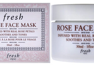 Máscara Facial Fresh Rose Para Mulheres 30ml