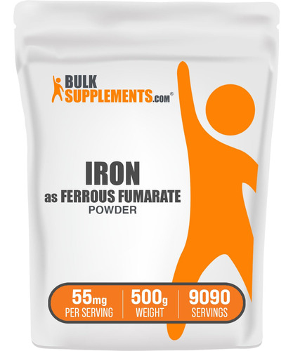 Bulksupplements.com Fumarato Ferroso Em Pó -