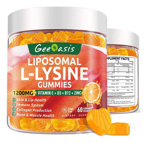 Gomas Lipossomais Lislisinas 00012 Kg Mastigável