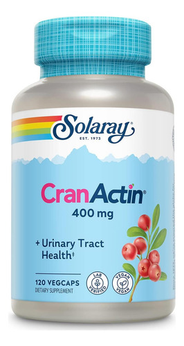 Solaray Cranactin Cranberry Extract 400 Mg - Suplementos De