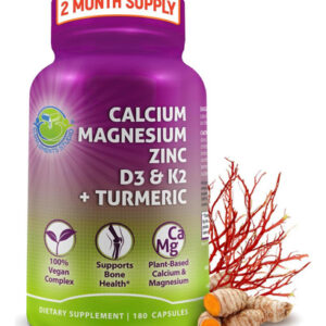 Cálcio À Base De Plantas 500 Mg (aquamin) - Cálcio Vegano Ma