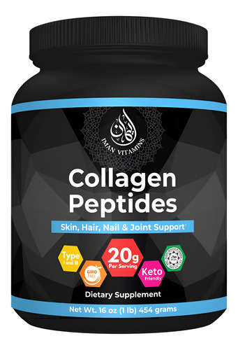 Iman Vitaminas De Vitaminas Halal Pereptides De Colgena 1 E - Imagem 7